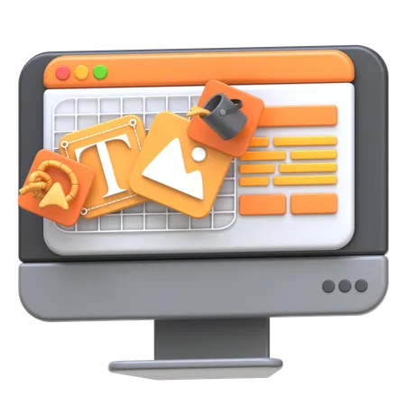 Onlinekurs für Grafikdesign  3D Icon