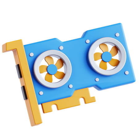 Grafikkarte  3D Icon