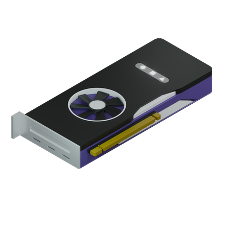 Grafikkarte  3D Icon