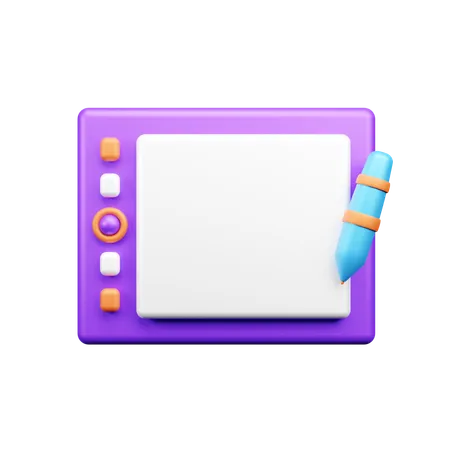 Grafiktablet  3D Icon