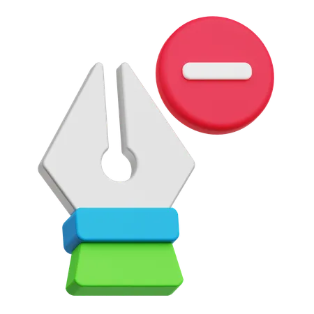 Grafiktool löschen  3D Icon