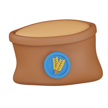 Grain  3D Icon