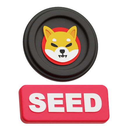 Graines de shiba inu  3D Icon