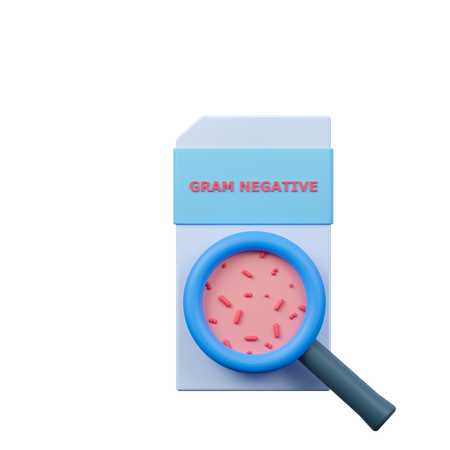 Gram Negative  3D Icon