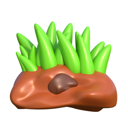 Grama  3D Icon