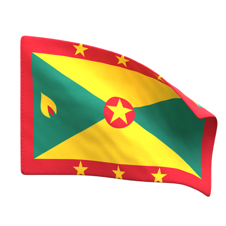 Bandeira ramificada  3D Icon