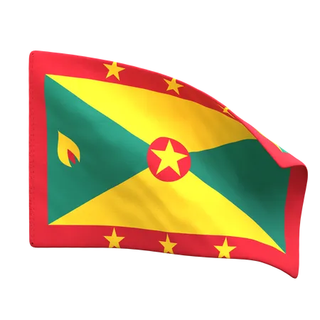 Bandeira ramificada  3D Icon