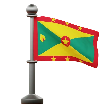 Bandeira ramificada  3D Icon