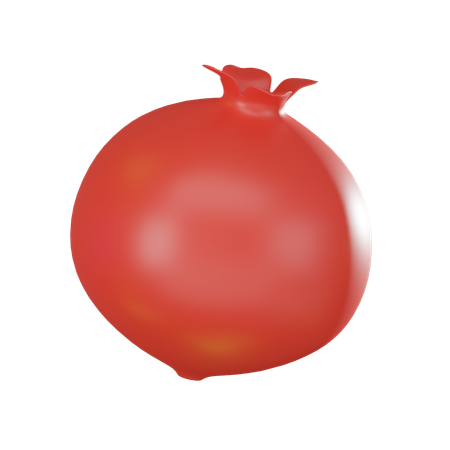 Granatapfel  3D Icon