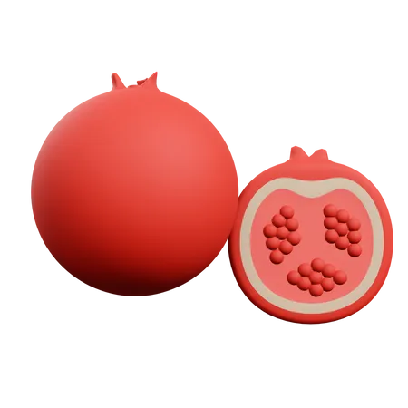 Apfel  3D Illustration