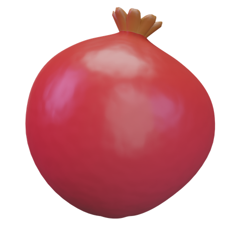 Granatapfel  3D Icon