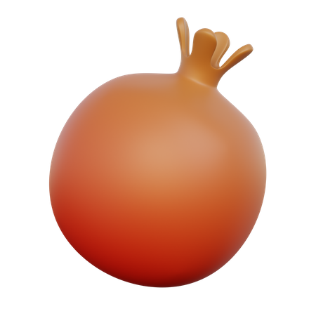 Granatapfel  3D Icon