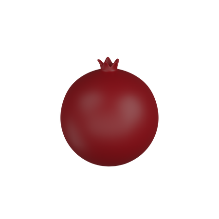 Granatapfel  3D Icon