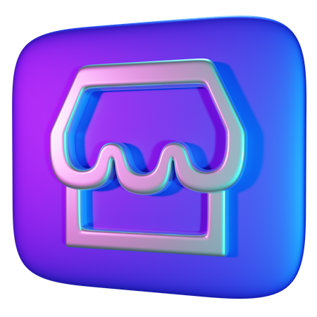 Magasin  3D Icon