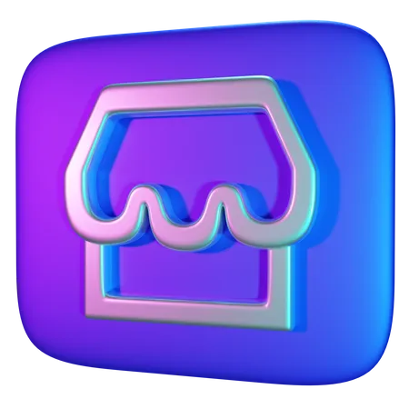 Magasin  3D Icon