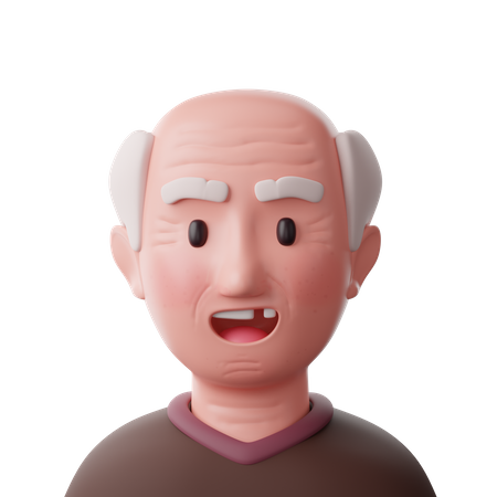 Grand Father  3D Icon