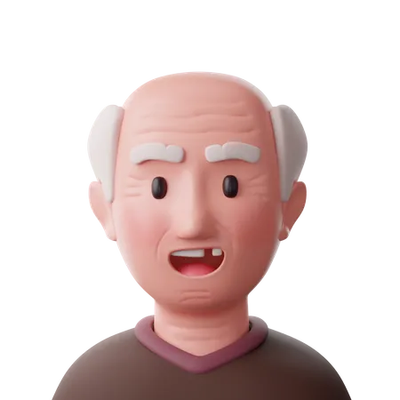 Grand Father  3D Icon