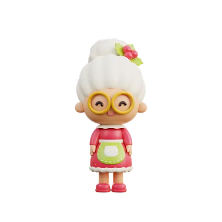 Grand Mother  3D Icon