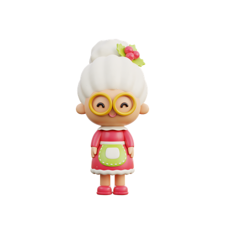 Grand Mother  3D Icon