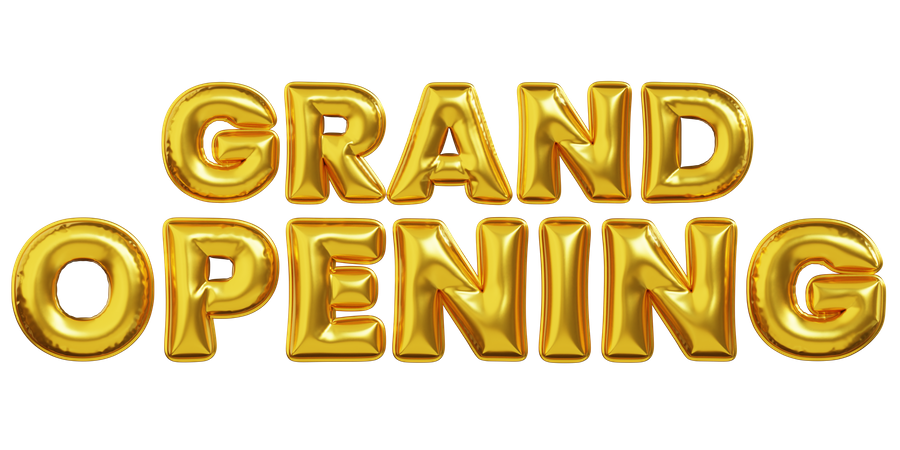 Grand Opening Announcement  3D Icon