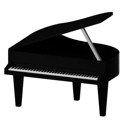 Grand Piano  3D Icon