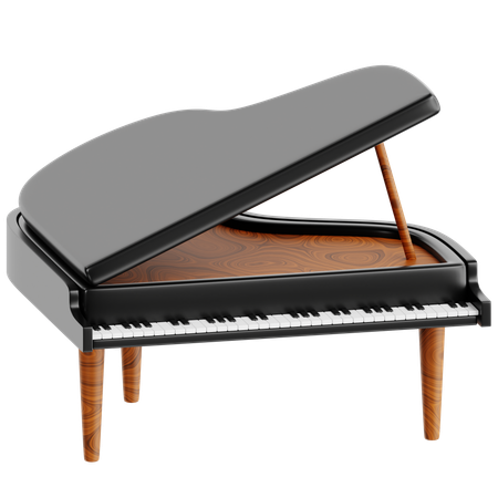 Grand Piano  3D Icon