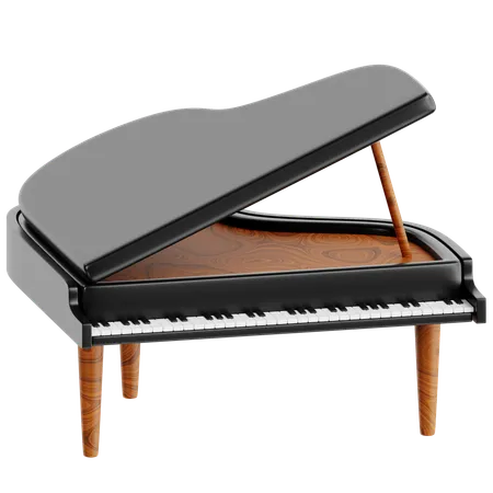 Grand Piano  3D Icon