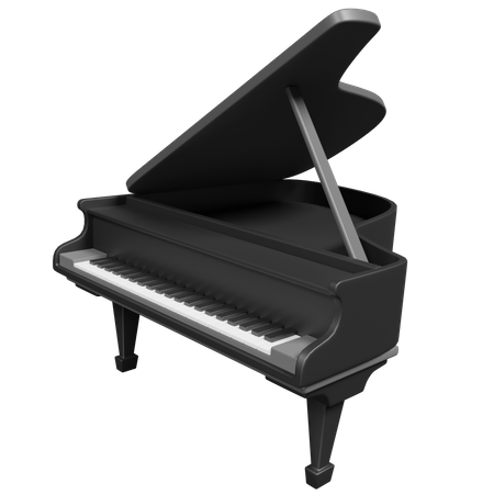 Grand Piano  3D Icon