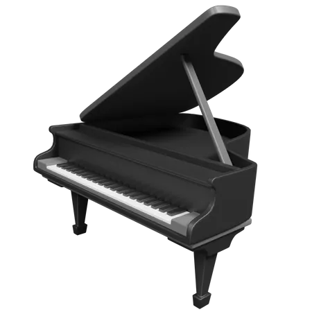 Grand Piano  3D Icon