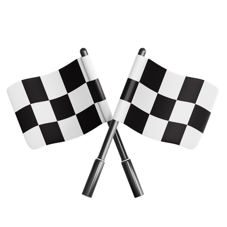 Grand Prix Flag  3D Icon