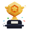 3d racing award emoji