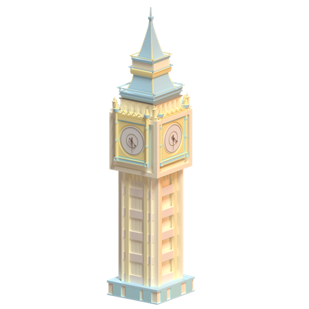 Grande ben  3D Icon