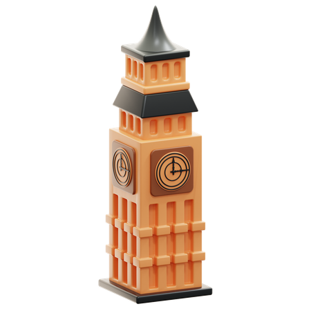 Grande ben  3D Icon