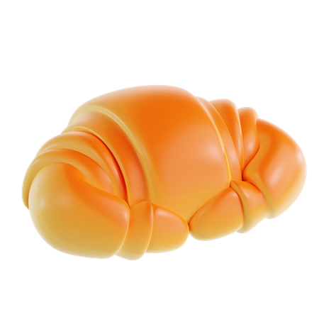 Croissant grande  3D Icon