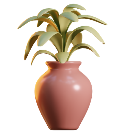 Grande plante  3D Icon