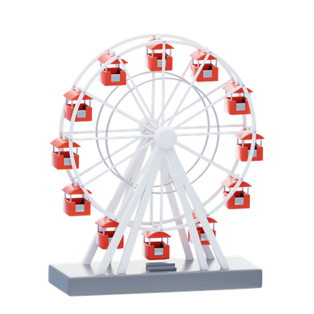 Grande roue  3D Icon