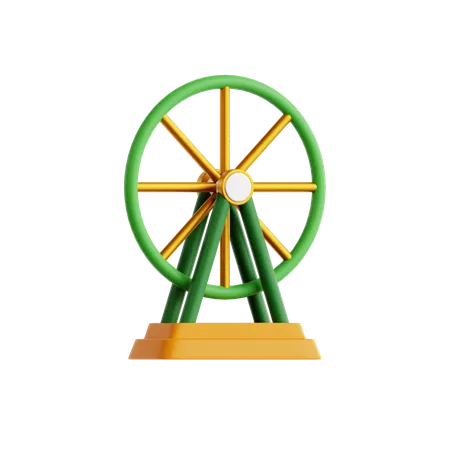 Grande roue  3D Icon