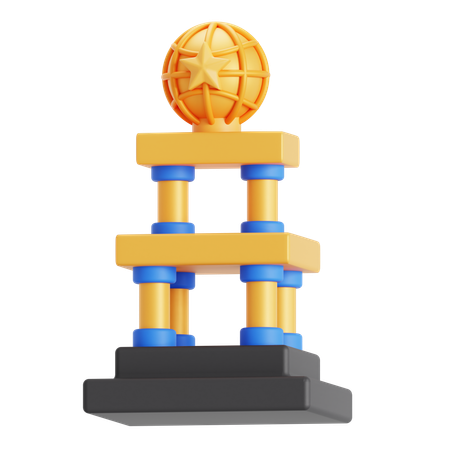 Grande troféu  3D Icon