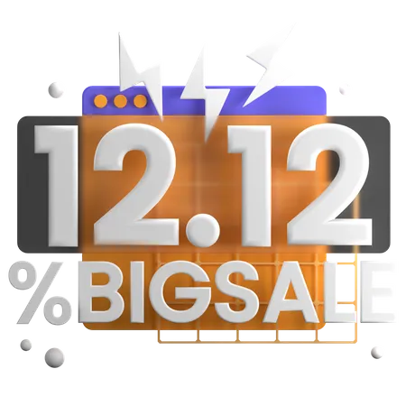 Promotion de grandes ventes  3D Icon