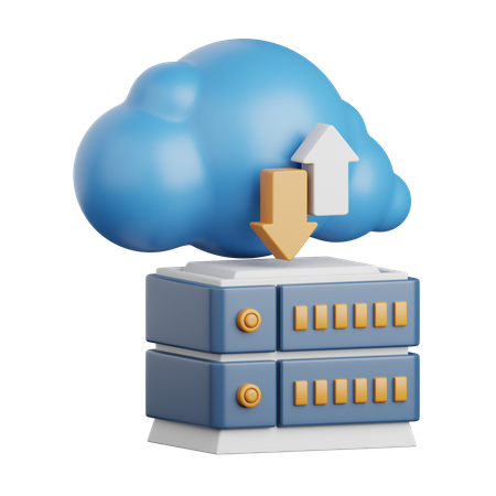 Grandes datos  3D Icon