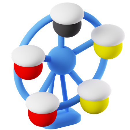 Grandes roues  3D Icon