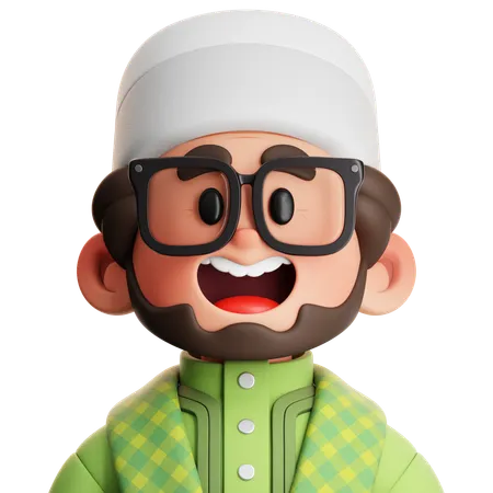 祖父  3D Icon