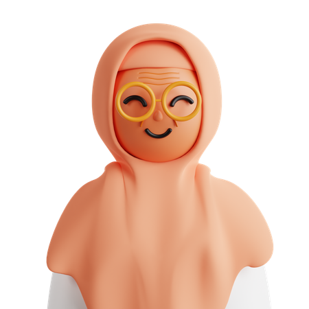 Grandmother  3D Icon