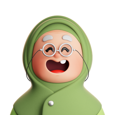 Grandmother  3D Icon