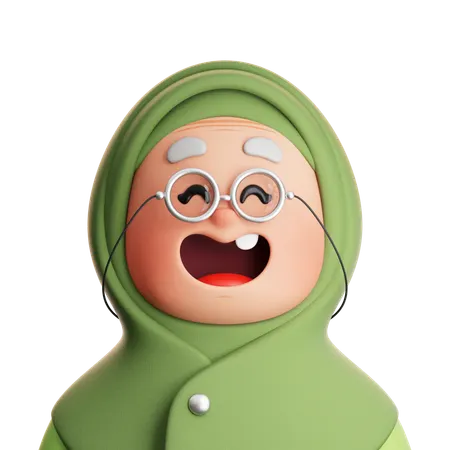 Grandmother  3D Icon