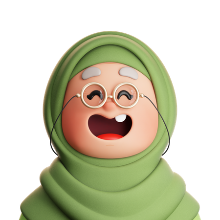 Grandmother  3D Icon