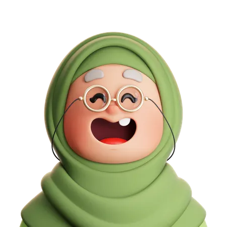Grandmother  3D Icon
