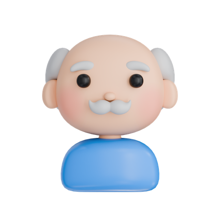 Grandpa  3D Icon