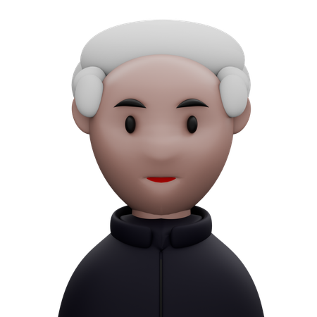 Grandpa  3D Icon