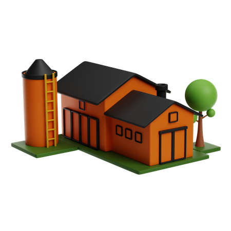 Grange  3D Icon